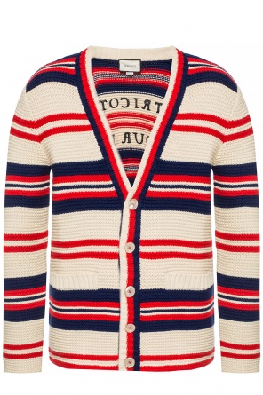 Patterned woven cardigan, zdjęcie 1 Patterned woven cardigan od Gucci